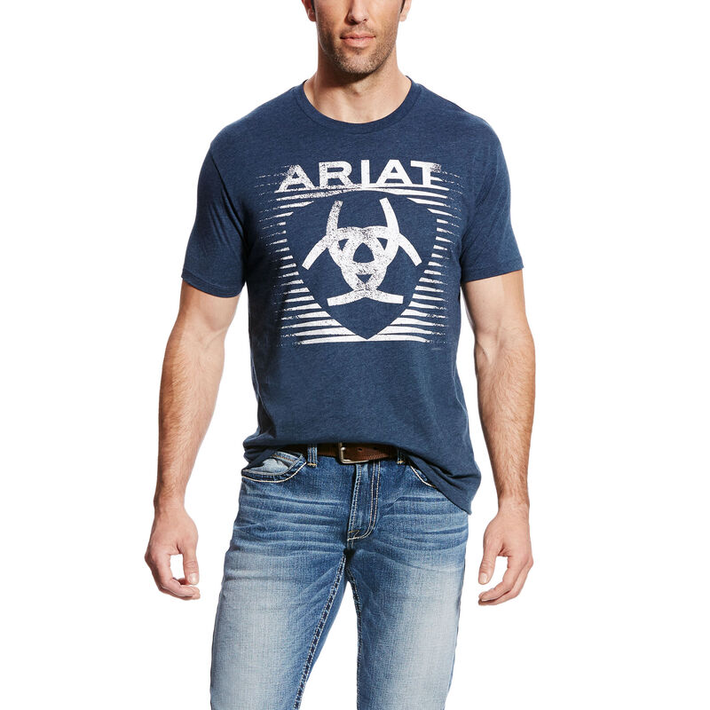 Ariat T-Shirts Herren - Shade Navy ( OFWVL-1423 )